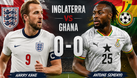 Inglaterra no pudo y dividió puntos con los africanos