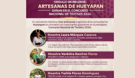 Artesanas de Hueyapan, premiadas