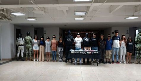 Operativo de la Marina en Jiutepec deja doce detenidos y droga