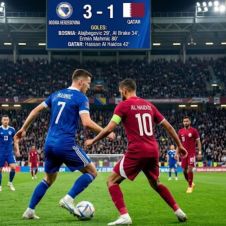 Bosnia ganó y se ilusiona con seguir avanzando