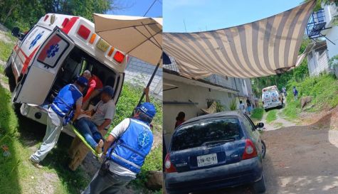 Una abuelita sufrió un grave accidente en su casa de Tequesquitengo