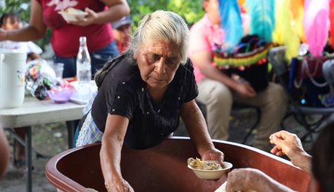 La comida no puede faltar en estas celebraciones