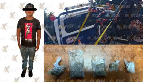 Sujeto detenido con dosis de droga en Oaxtepec