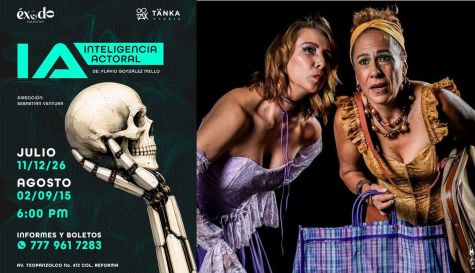 Colectivo Éxodo Teatro estrenará en julio la obra I.A. Inteligencia Actoral