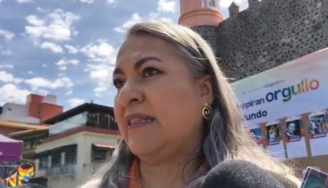 La presidenta de la CDHM, Nadxieelii Carranco Lechuga