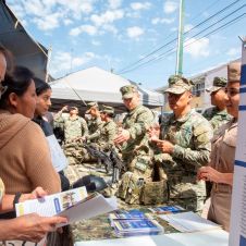 Feria de la paz en Chamilpa