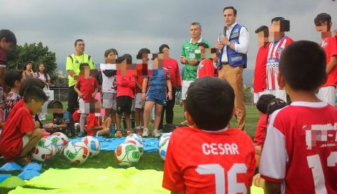Daniel Martínez Terrazas equipa al club Barona Jr en Cuernavaca