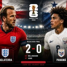 Inglaterra le metió 2 goles a Panamá y clasificó como líder de grupo