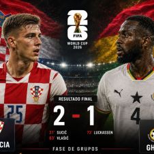 Croacia clasificó como segundo lugar del grupo L