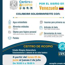 Convocan a recolectar víveres para Venezuela
