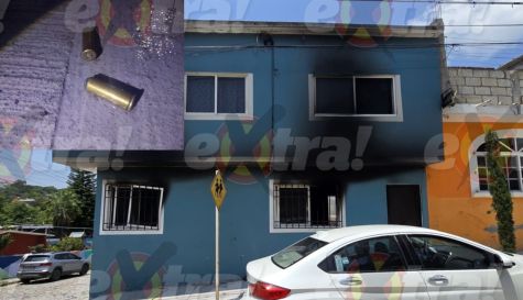 Riña, golpes, incendio y balazos en el Oriente de Morelos