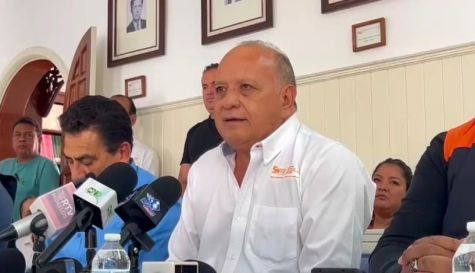 Joel Sánchez Vélez, secretario general de la Sección 19 del Sindicato Nacional de Trabajadores de la Educación (SNTE)