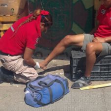 Le aplasta el pie un camión en Jojutla