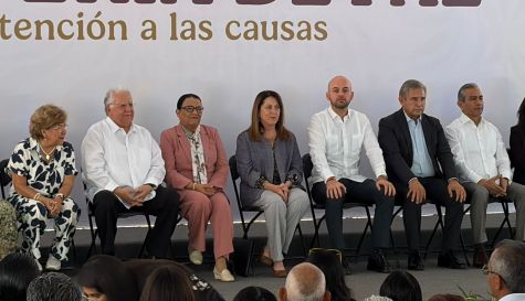 La secretaria de Gobernación, Rosa Icela Rodríguez, estuvo de visita en Morelos