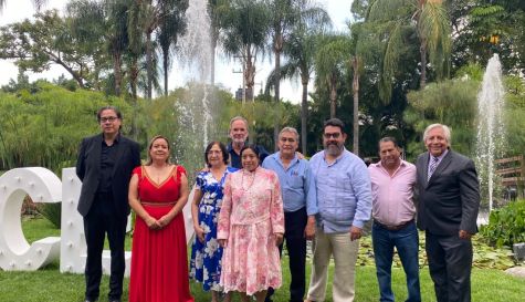 Ingenieros destacados de Morelos junto a la presidenta del Colegio