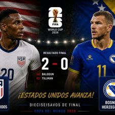 EU avanza a octavos de final con victoria de 2-0