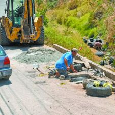 Un puente colapsó en la colonia Cerritos Barona, de Cuernavaca