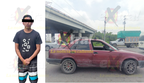Detienen a sujeto con auto robado en Jantetelco