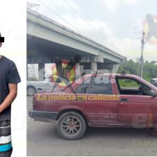 Detienen a sujeto con auto robado en Jantetelco