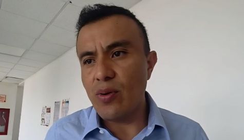 El presidente de la Mesa Directiva, Isaac Pimentel Mejía
