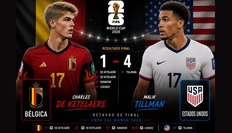 Belgica golea y ya está en cuartos de final