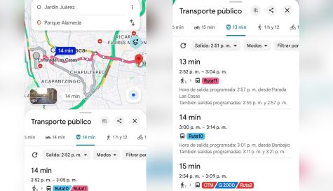 Google Maps integra las rutas del transporte público de Morelos