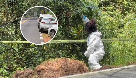 Hallan a hombre muerto en barranca de la México-Cuernavaca