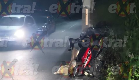 Muere motociclista tras fuerte accidente vial en Zacatepec