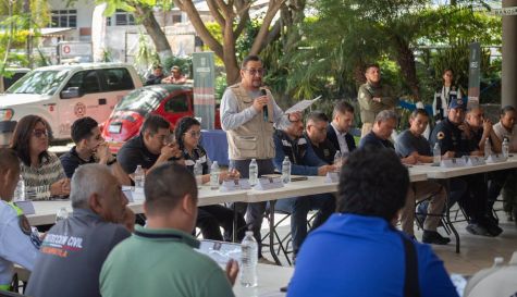 El titular de la Coordinación Estatal de Protección Civil Morelos (CEPCM), Ubaldo González Carretes