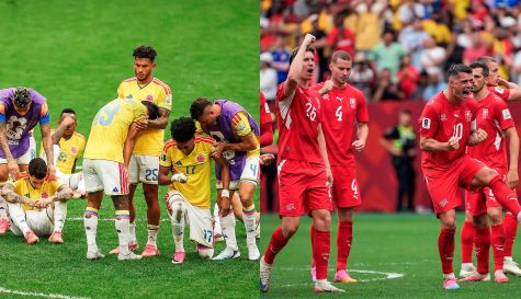 SUIZA VS COLOMBIA