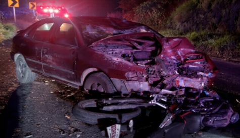 Fatal percance en Coatlán del Río deja un motociclista muerto y 5 heridos