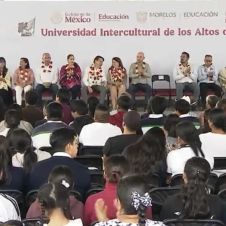 Firma de convenio para la Universidad Intercultural de los Altos de Morelos
