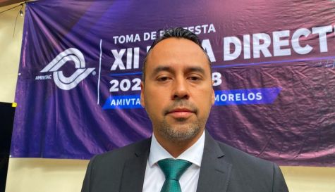José Luis Martínez Rodríguez asumió la presidencia de la AMIVTAC Morelos