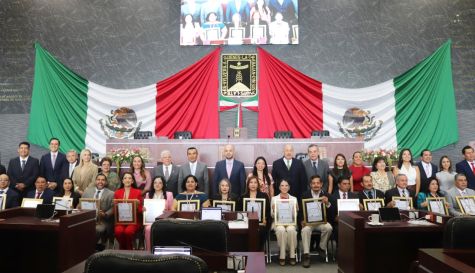 El Congreso del Estado entregó el Premio Estatal de Abogados “Antonio Díaz Soto y Gama”