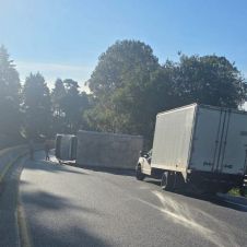 Cierre total en la autopista México-Cuernavaca por doble accidente hoy