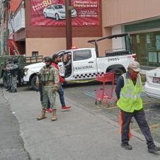 Movilización policiaca tras hallazgo de un hombre sin vida