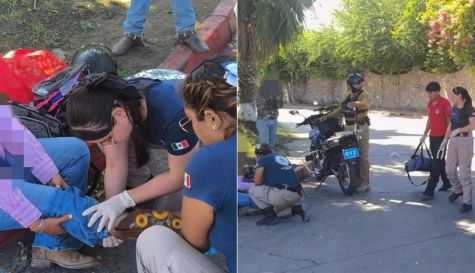 El calzado que portaba la mujer fue un factor determinante para que el incidente no terminara en una tragedia hospitalaria.