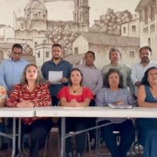 Marcha de sindicatos en Morelos contra reforma de pensiones