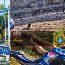 Zona acordonada tras el asesinato de un hombre en la colonia Leopoldo Heredia de Ayala.
