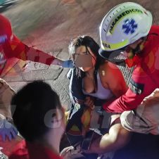 Choque en la avenida Reforma de Cuautla deja una mujer herida