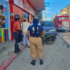 Accidente en Jojutla hoy: Motociclista derrapa en la colonia El Zapatito