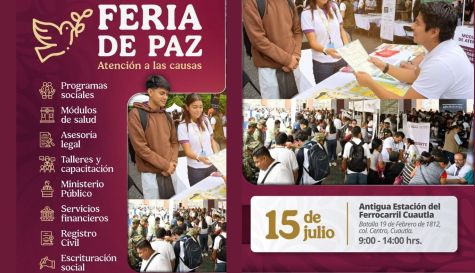 Feria de la paz en Cuautla