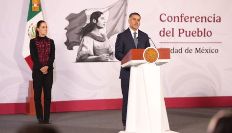 Omar García Harfuch en la mañanera