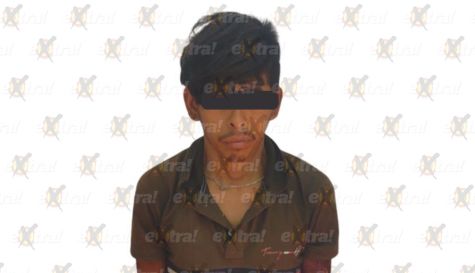 Sujeto detenido por llevarse un tinaco que no era suyo