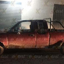 Hallan camioneta robada en colonia La Joya.