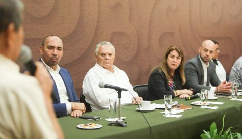 Se reúnen autoridades con sindicatos