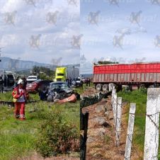 Fuerte accidente en la autopista Siglo XXI Fuerte accidente en la autopista Siglo XXI