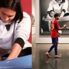 Messi y Lamine Yamal