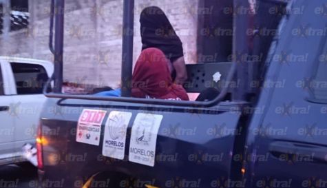 Sujetos detenidos en Ayala