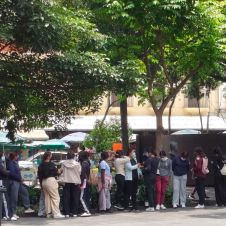 Amilcingas protestaron en Plaza de Armas